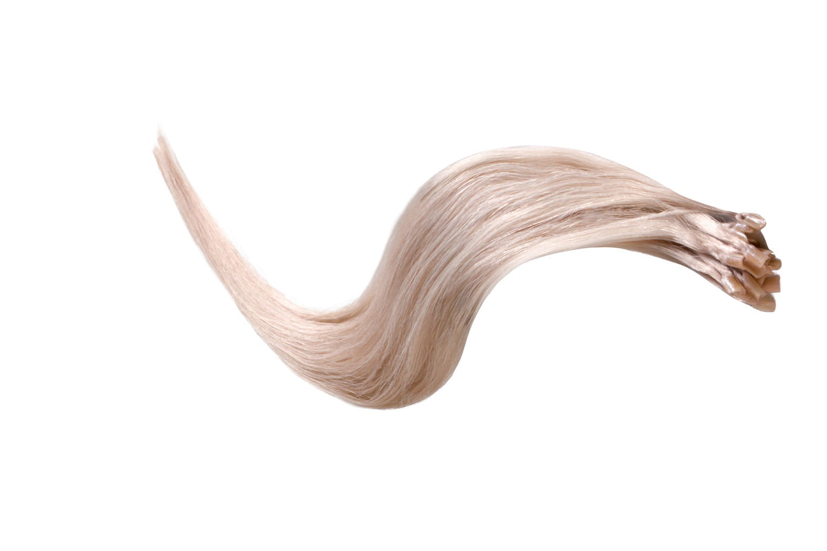 U Tip Extensions- Color Silver- 20’’